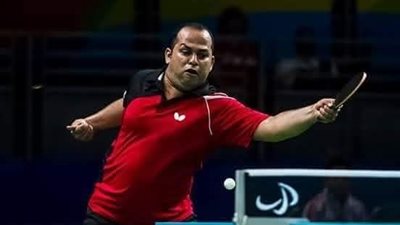البارالمبية تشيد بإنجاز سيد يوسف لصعوده للمركز الثالث عالميا في تنس الطاولة