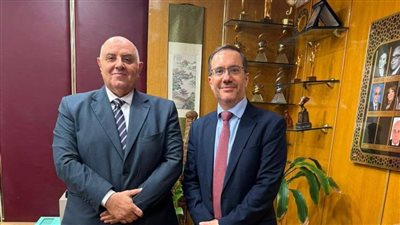 رئيس الإذاعة المصرية يستقبل السفير البريطاني لبحث التعاون الإعلامي المشترك