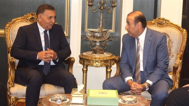 محافظ القليوبية ومدير