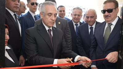 وزير العدل ومحافظ بورسعيد يفتتحان مجمع محاكم بورفؤاد ومكتب التوثيق الجديد