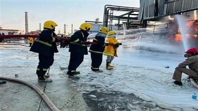 الدفاع المدني العراقي يعلن السيطرة على حريق اندلع بمصفى صلاح الدين