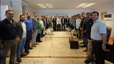 محافظ أسيوط يستقبل نقيب الصحفيين ووفدًا من مجلس النقابة
