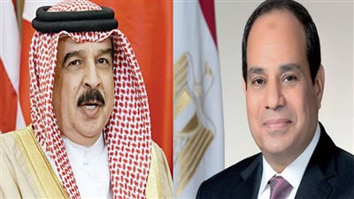 الرئيس السيسي يستقبل ملك البحرين ويبحثان الأوضاع الإقليمية