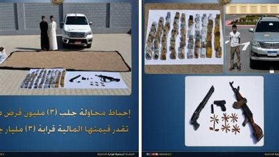 ضبط تشكيل عصابي لتجارة المخدرات بحوزتهم مواد مخدرة بـ 3 مليارات جنيه 