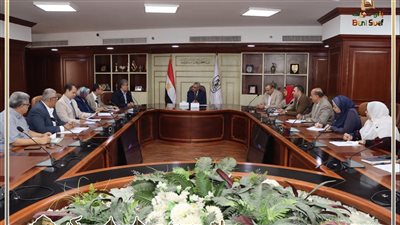 اجتماع لجنة مبادرة بني سويف محافظة صديقة لذوي الإعاقة