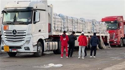 الهلال الأحمر: قافلة 