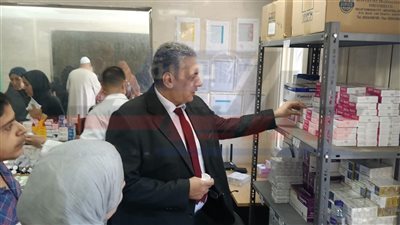 وكيل وزارة الصحة بكفر الشيخ يتفقد مستشفى برج البرلس المركزي