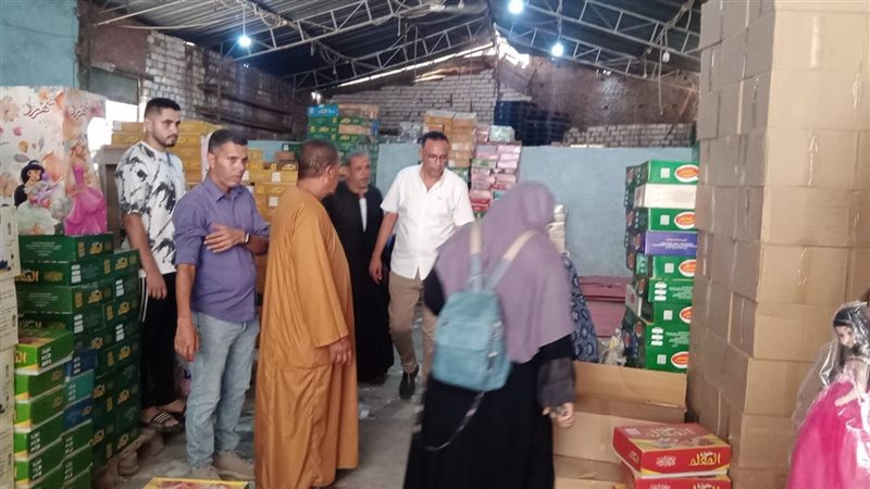 ضبط مصنع حلويات المولد