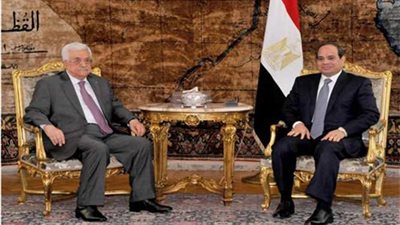 الرئيس السيسي يؤكد لأبو مازن أن القضية الفلسطينية هى قضية العرب الأولى