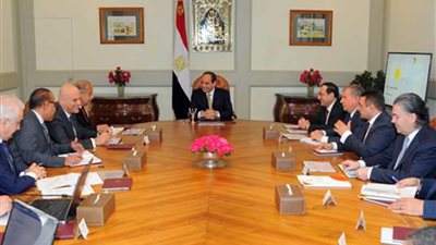 بالصور.. تفاصيل اجتماع السيسي مع رؤساء كبرى شركات البترول العالمية العاملة في مصر‎