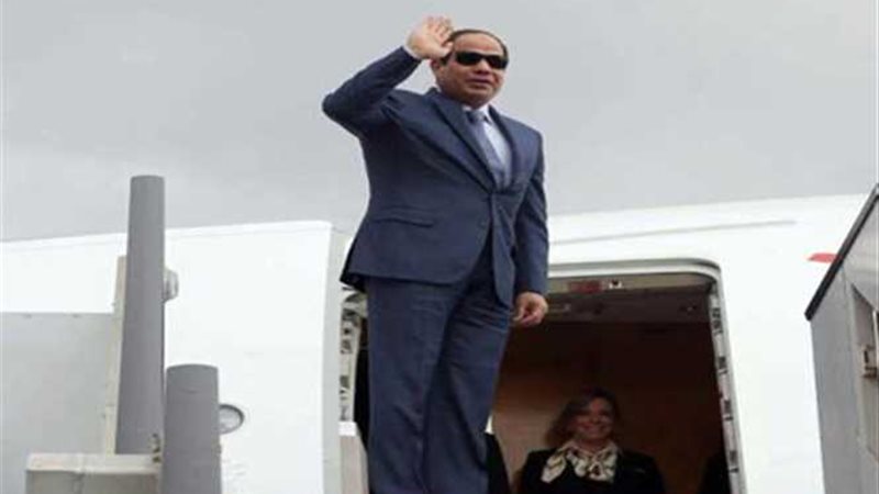 الرئيس السيسي يتوجه