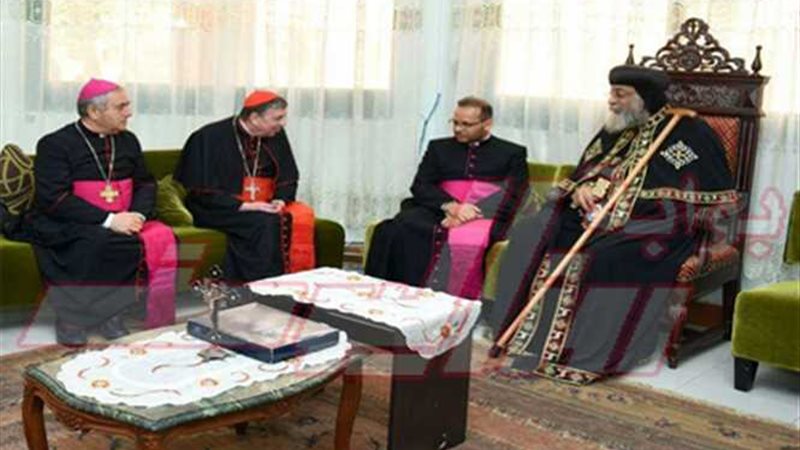 البابا تواضروس يستقبل