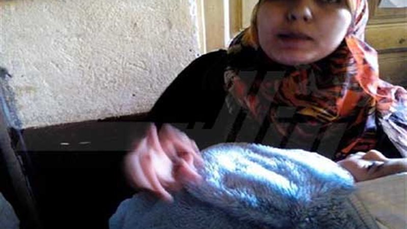 رضيع ببني سويف يصاب