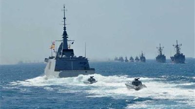 البحرية المصرية والأمريكية يجريان التدريب البحري المشترك 