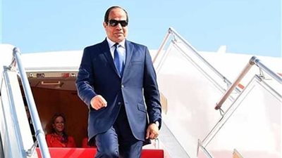 الرئيس السيسى يصل من السعودية بعد لقاء خادم الحرمين