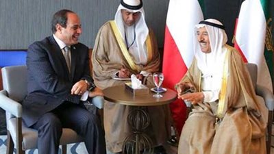 قمة مصرية كويتية تبحث توسيع مجالات التعاون بين البلدين