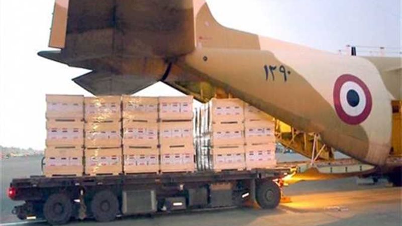 مصر ترسل مساعدات