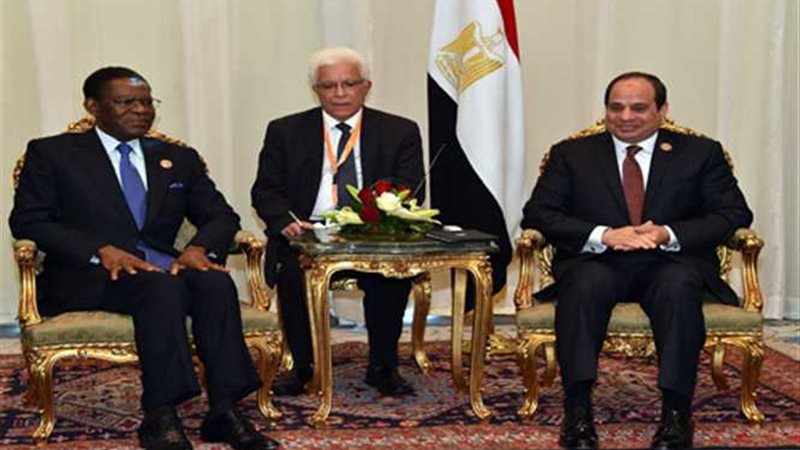 قمة مصرية - غينية