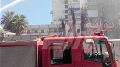 السيطرة على حريق نشب داخل مدرسة للمكفوفين بالدقي