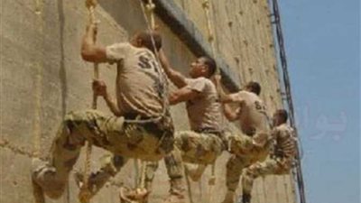 السيسى وضيوف مصر يستعرضون القوات المصطفة بقاعدة محمد نجيب العسكرية