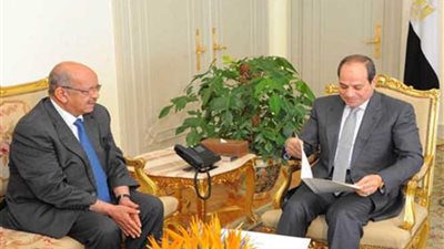 الرئيس السيسى يستقبل وزير خارجية الجزائر‎