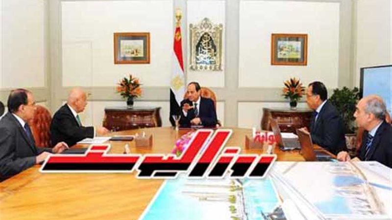 السيسي يجتمع برئيس
