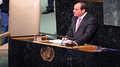 القبائل العربية والمصرية : خطاب الرئيس بالأمم المتحدة 