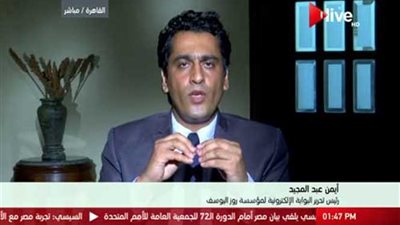 رئيس تحرير بوابة روزاليوسف: تركيا دعمت الإرهاب والآن تعض أصابعها