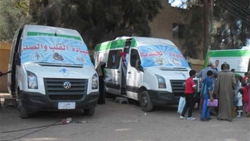 10 عيادات متنقلة