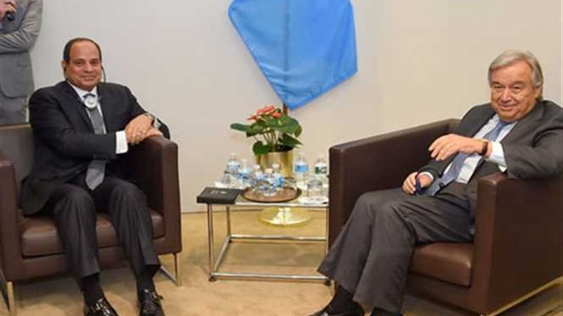 الرئيس السيسى يلتقي