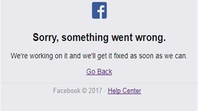 فيس بوك يعود للعمل بعد تعطله لدقائق في مصر