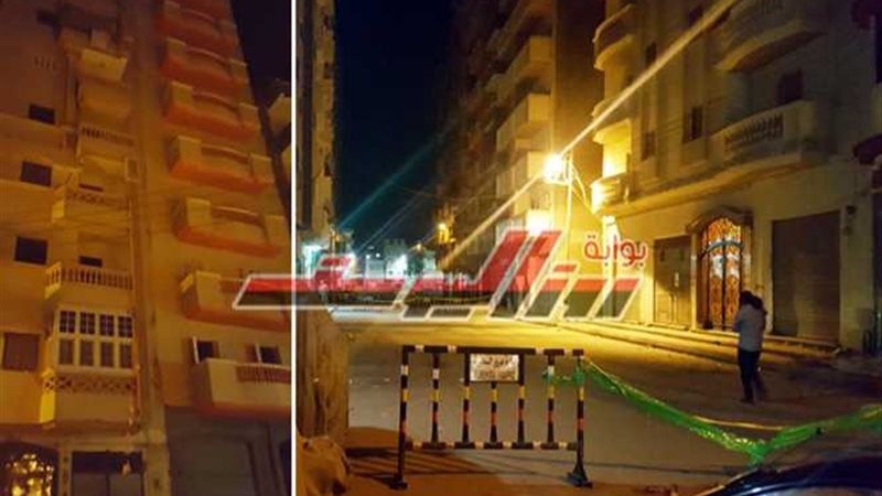 بالفيديو.. تصدع عقارين