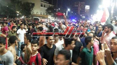 بالصور.. الغربية تشتعل فرحا بصعود المنتخب