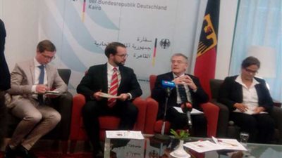 السفير الألماني يتمنى ملاقاة الفراعنة في روسيا