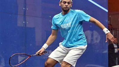 محمد الشوربجي في ربع نهائي بطولة أمريكا المفتوحة للإسكواش