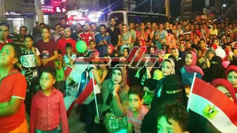 بالصور..جماهير البحيرة