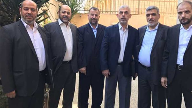 أول صور لوفد حماس