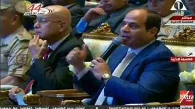 السيسي في افتتاح العاصمة الإدارية الجديدة: بدأنا أول خطوة في بناء مصر الحديثة ‎