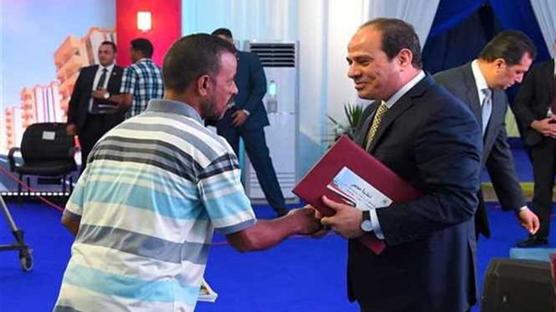 السيسي يفتتح مشروع