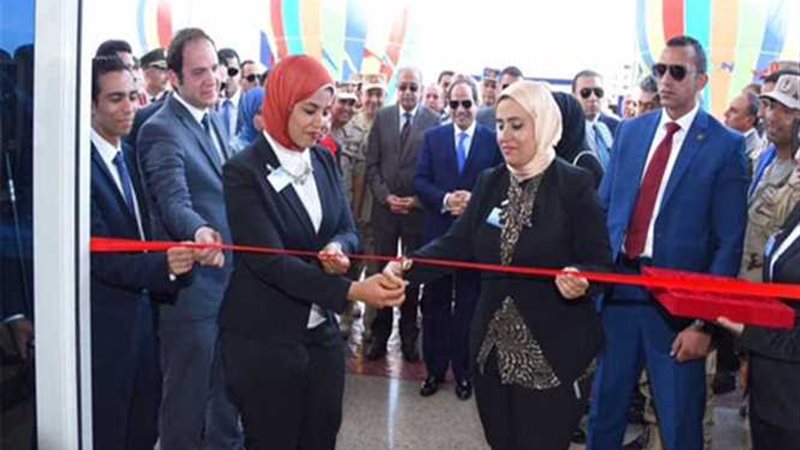 السيسي يفتتح المرحلة