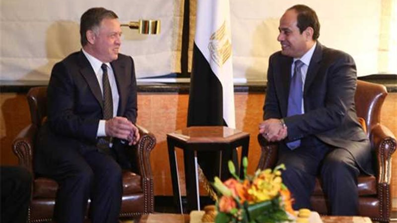 السيسي يتصل بالعاهل