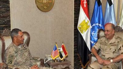 «رئيس الأركان» يلتقي قائد القوات البرية الأمريكية