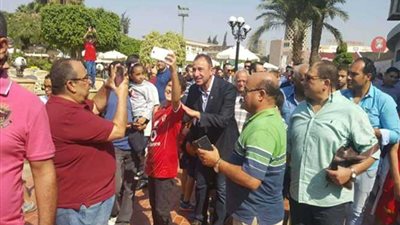 بالفيديو والصور.. استقبال الخطيب وقائمته بـ