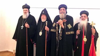 بالصور والفيديو..كلمة البابا تواضروس فى اجتماع بطاركة كنائس الشرق الأوسط بألمانيا‎