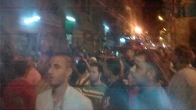 أهالى ملوى يشيعون جثمان الشهيد عمر فرغلى ويطالبون بالقصاص