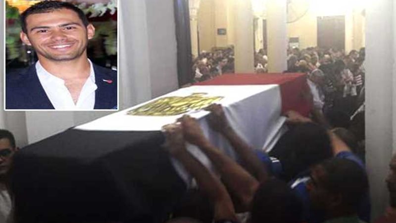 تشييع جثمان الشهيد