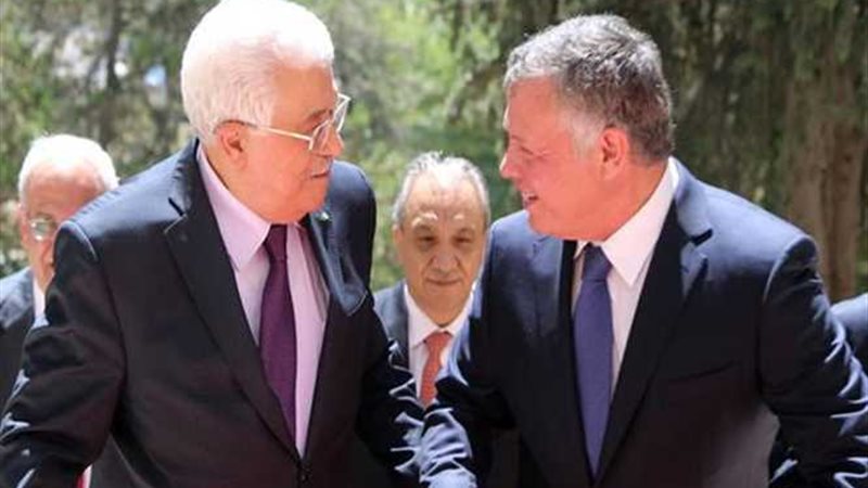 ملك الأردن لـأبومازن: