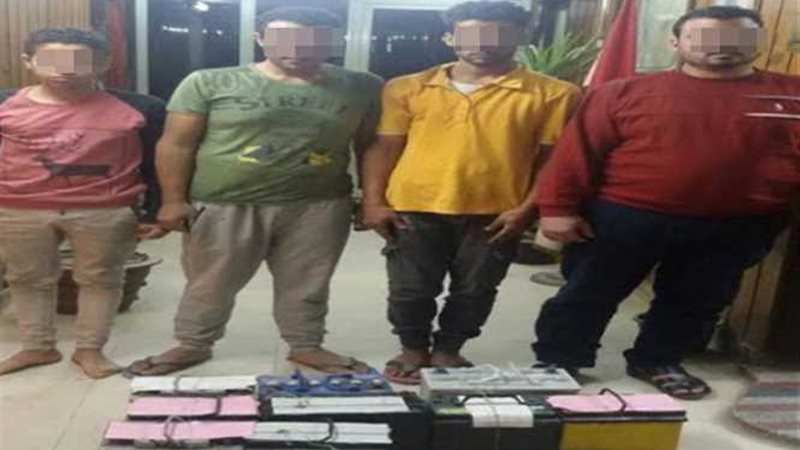 ضبط تشكيل عصابي تخصص