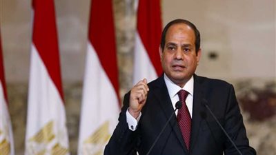 السيسي يلتقي رئيس الجمعية الوطنية الفرنسية