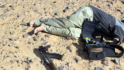 الداخلية: مقتل 13 إرهابيًا يرتدون ملابس عسكرية